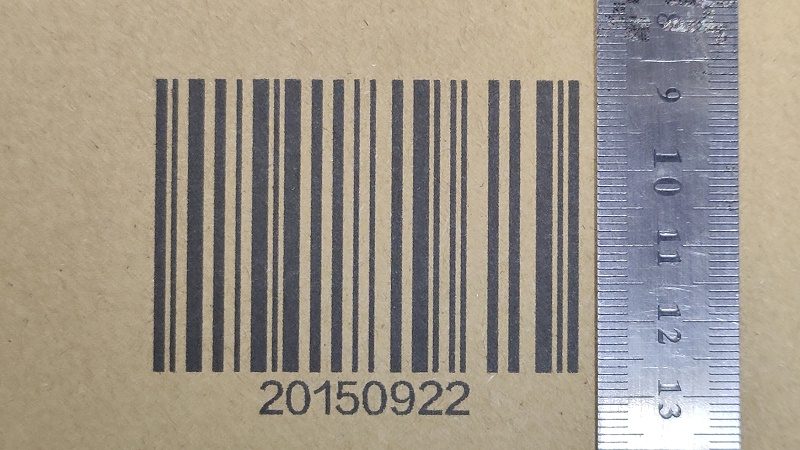 紙箱條形碼噴碼機(jī)UV噴碼機(jī)打樣效果圖